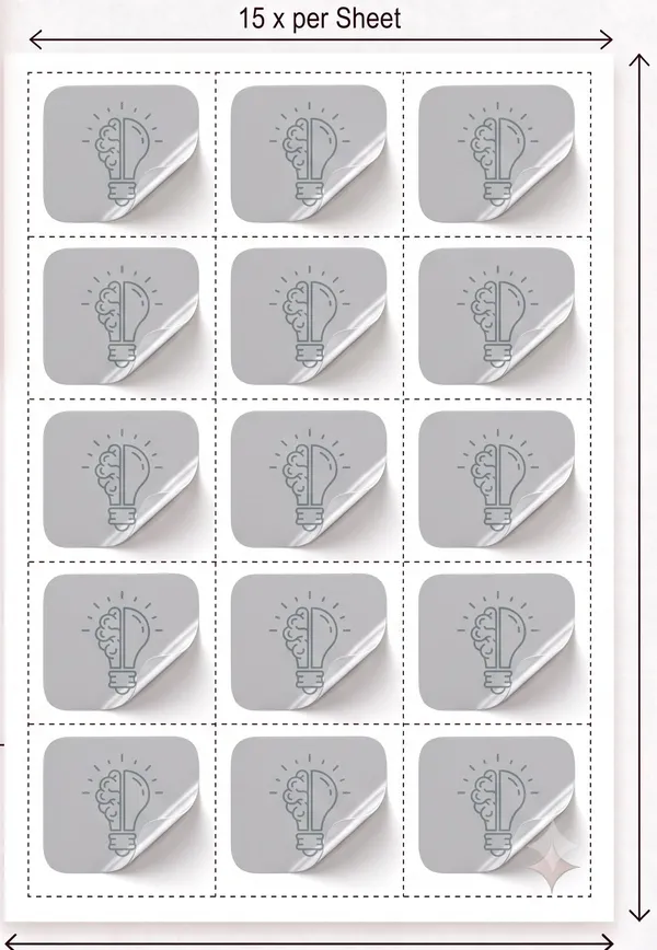 Focus & Brain — sheet of patches