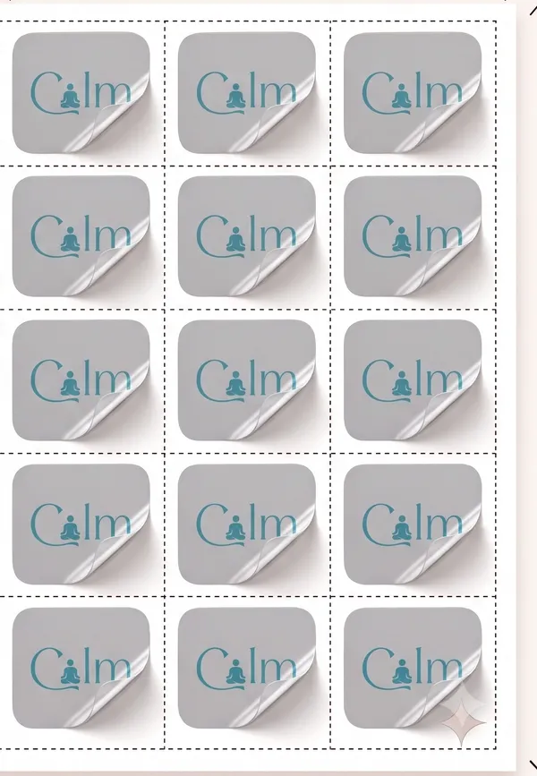 Calm — sheet of patches
